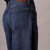 Jeans de ganga largos de cintura baixa Jeans de ganga largos de cintura baixa