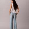 Jeans de ganga largos de cintura baixa Jeans de ganga largos de cintura baixa