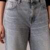 Jeans de ganga largos de cintura baixa Jeans de ganga largos de cintura baixa