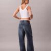 Jeans de ganga largos de cintura baixa Jeans de ganga largos de cintura baixa