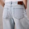 Jeans de ganga largos de cintura baixa