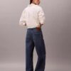 Jeans de perna larga
