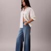 Jeans de perna larga