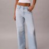 Jeans de perna larga