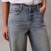 Jeans de perna larga