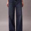 Jeans de perna larga