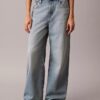 Jeans de perna larga
