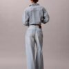 Jeans de perna larga