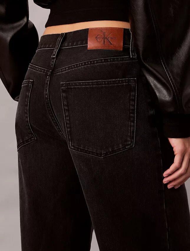 Jeans de perna larga Jeans de perna larga