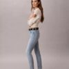 Jeans justos de cintura média Jeans justos de cintura média