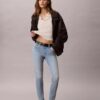 Jeans justos de cintura média Jeans justos de cintura média