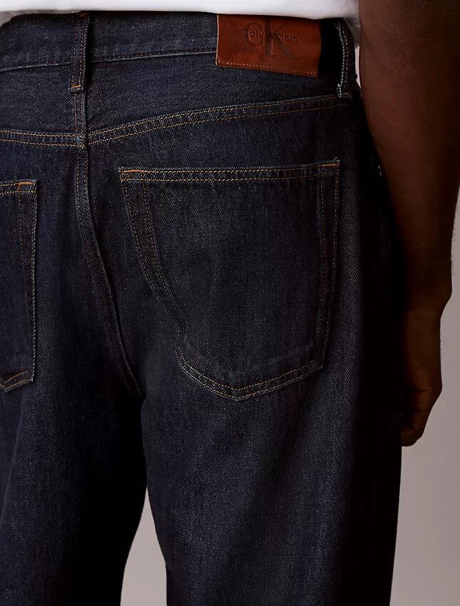 Jeans largos e leves Jeans largos e leves