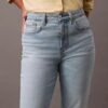 Jeans retos curvilíneos originais