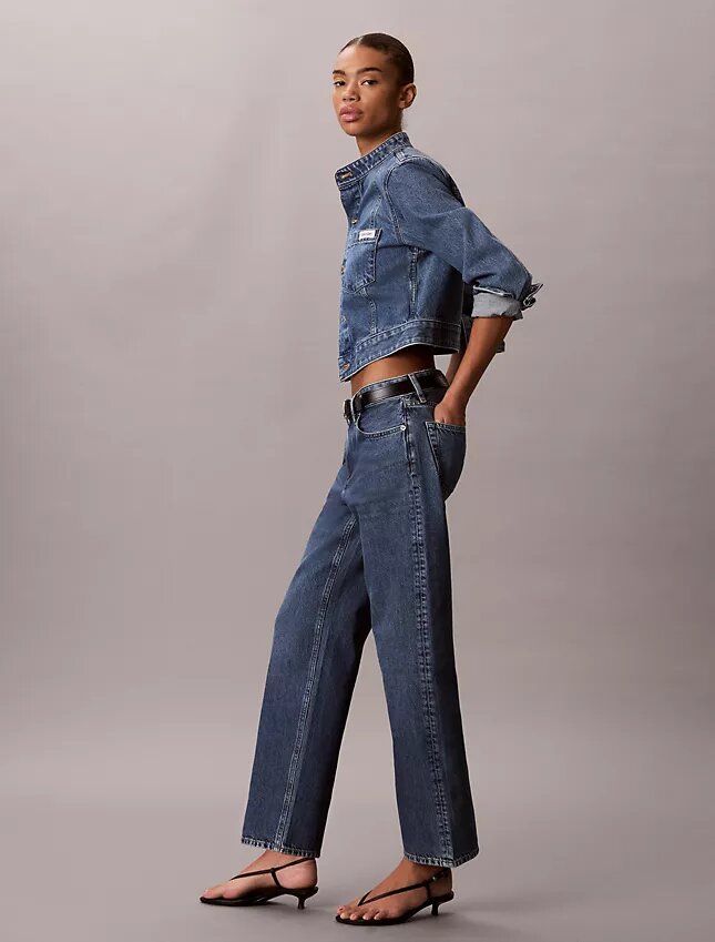 Jeans retos dos anos 90 Jeans retos dos anos 90