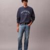 Jeans retos padrão Jeans retos padrão