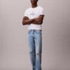 Jeans retos padrão Jeans retos padrão