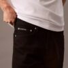 Jeans retos padrão Jeans retos padrão