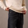 Jeans retos padrão Jeans retos padrão