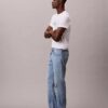 Jeans retos padrão Jeans retos padrão