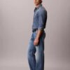 Jeans retos padrão Jeans retos padrão