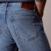 Jeans retos padrão Jeans retos padrão
