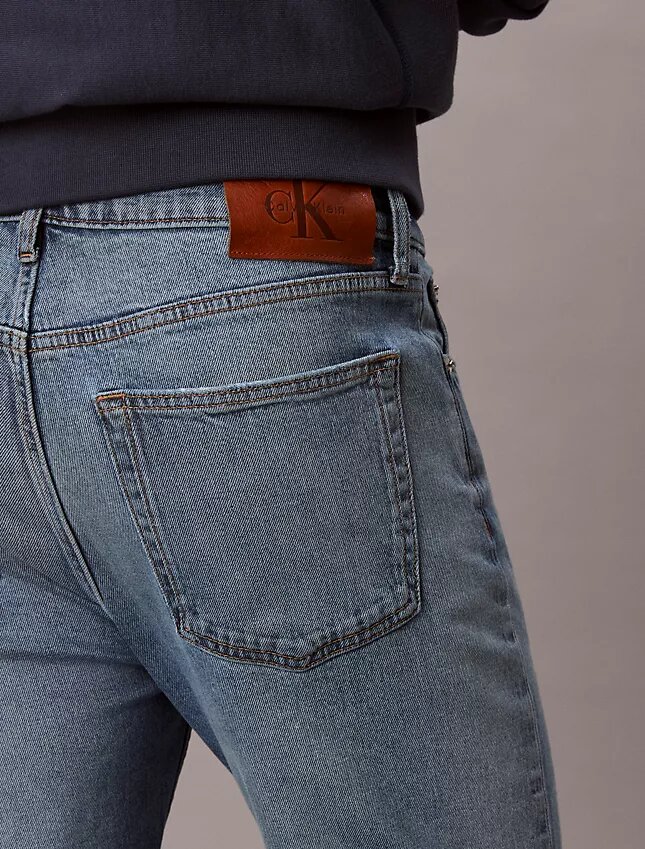 Jeans retos padrão Jeans retos padrão