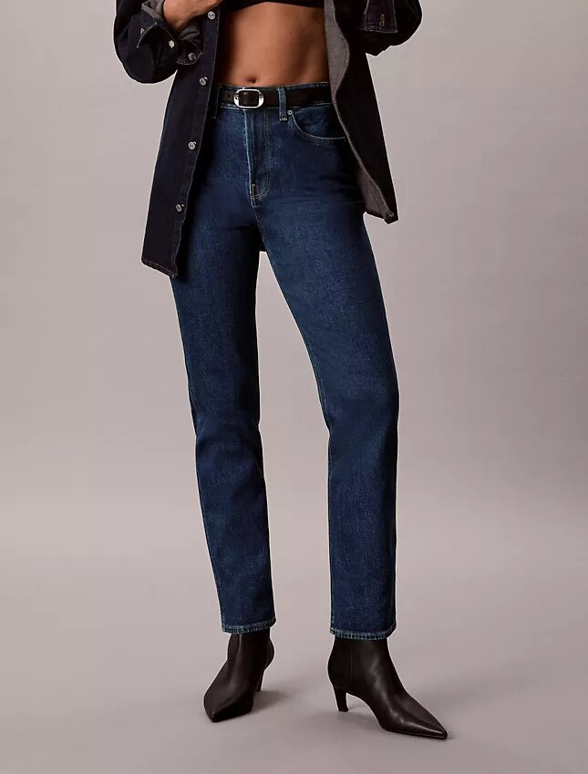 Jeans slim de cintura alta Archive Jeans slim de cintura alta Archive