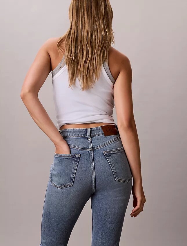 Jeans slim de cintura alta Archive Jeans slim de cintura alta Archive