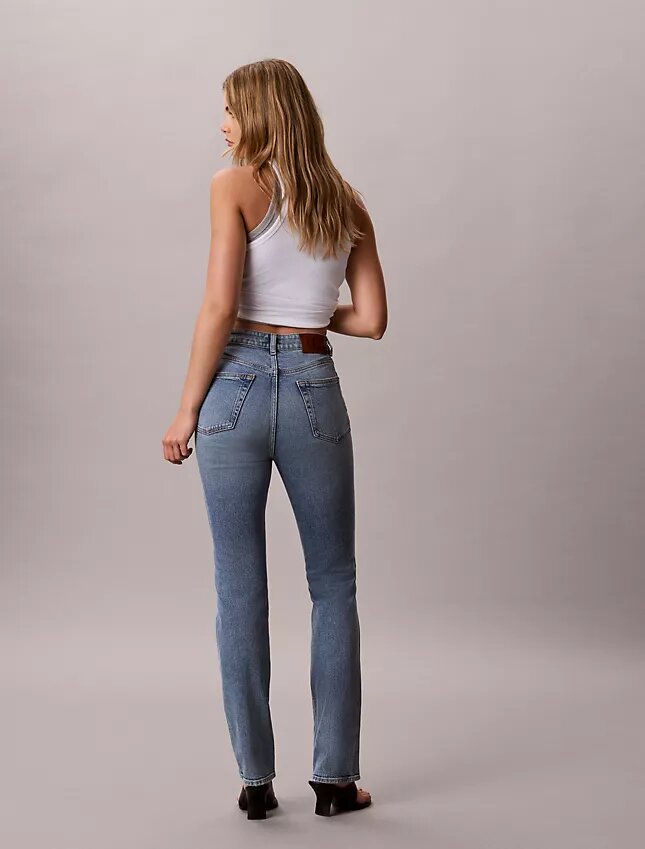 Jeans slim de cintura alta Archive Jeans slim de cintura alta Archive
