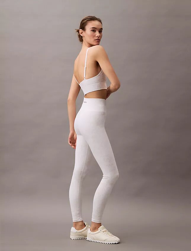 Leggings Ck Sport com Estampado Sem Costuras Leggings Ck Sport com Estampado Sem Costuras