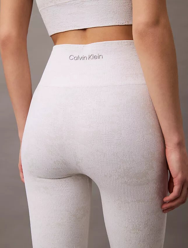 Leggings Ck Sport com Estampado Sem Costuras Leggings Ck Sport com Estampado Sem Costuras