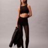Leggings de cintura alta em malha Invisibles