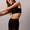 Leggings de cintura alta em malha Invisibles
