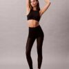Leggings de cintura alta em malha Invisibles