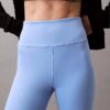 Leggings desportivas modernas de cintura alta e comprimento 7/8 Leggings desportivas modernas de cintura alta e comprimento 7/8