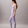 Leggings desportivas modernas de cintura alta e comprimento 7/8 Leggings desportivas modernas de cintura alta e comprimento 7/8