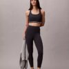 Leggings Icon Sport de cintura alta com 7/8 e bolsos