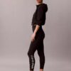 Leggings Icon Sport de cintura alta com 7/8 e bolsos