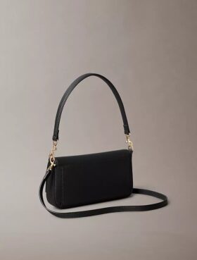 Mala de ombro minimalista com Monogram