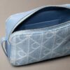Mala para Câmara em Denim com Logótipo Emblemático em Toda a Superfície