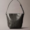 Mala tipo balde com logótipo em todo o corpo e bolsa Mala tipo balde com logótipo em todo o corpo e bolsa