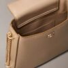 Mala tipo sela com corrente e Monogram