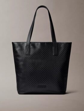 Mala Tote com logótipo em todo o tecido
