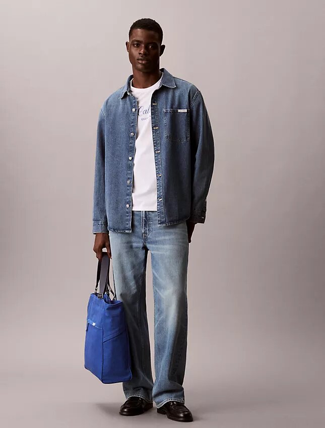 Mala Tote em Denim Mala Tote em Denim