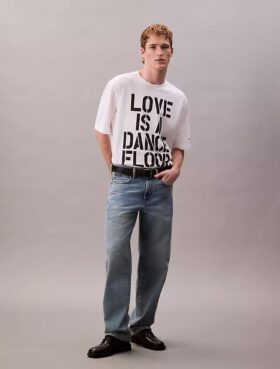 Marc Hundley Pride Love is a Dance Floor Camiseta Descontraída