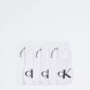 Meias curtas de malha lisa com Monogram, embalagem de 6 Meias curtas de malha lisa com Monogram, embalagem de 6