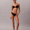 Microfiber Thong com renda, embalagem de 3 unidades Microfiber Thong com renda, embalagem de 3 unidades