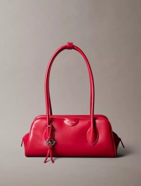 Mini-bolsa de ombro com logótipo