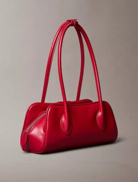 Mini-bolsa de ombro com logótipo