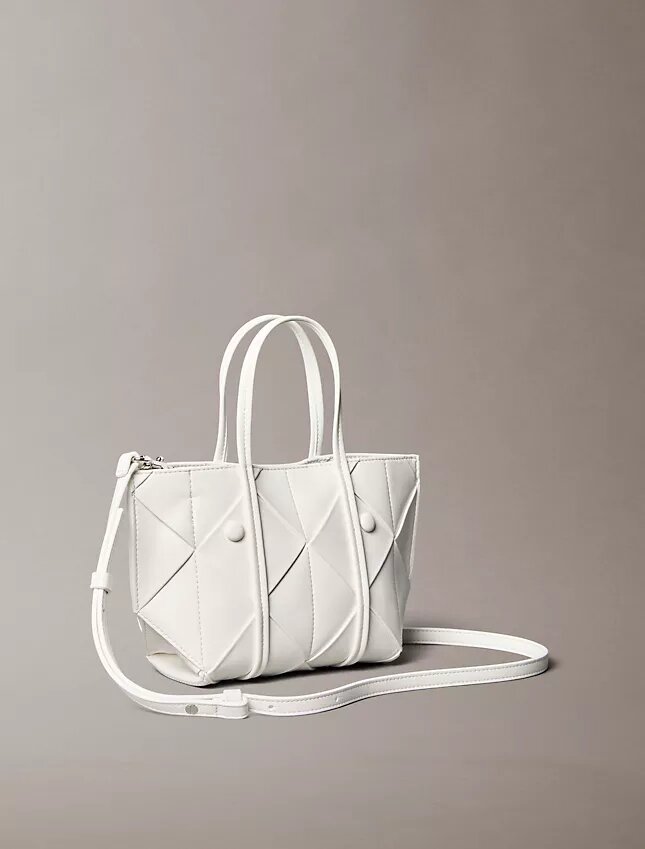 Mini-bolsa tipo tote com alça transversal Mini-bolsa tipo tote com alça transversal
